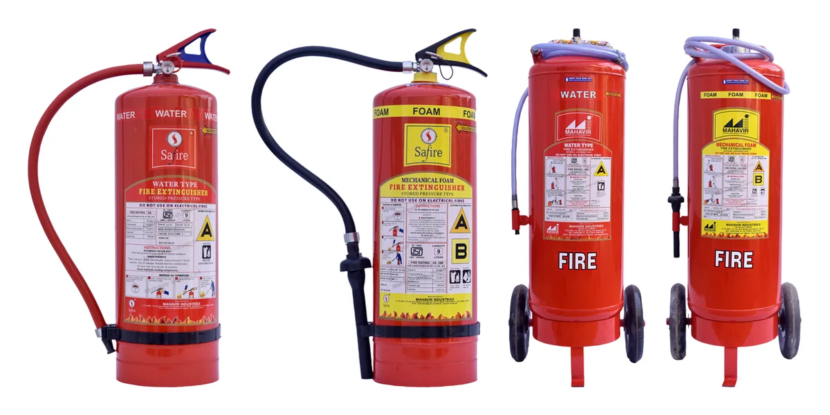 Water & Foam Fire Extinguishers