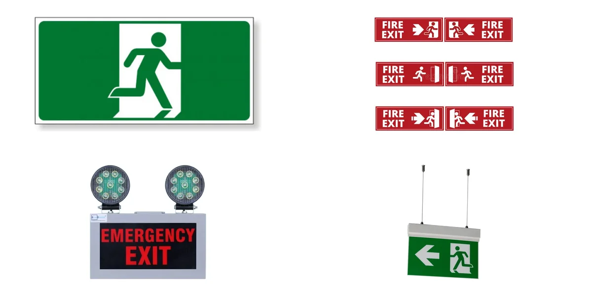Exit & Evacuation Signs