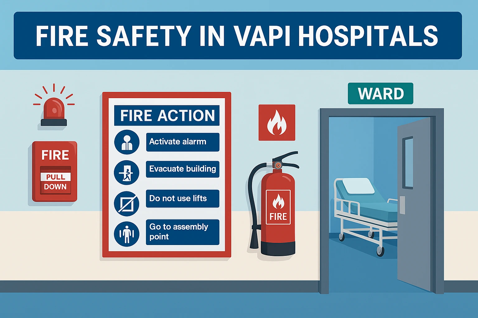 Fire Safety Essentials for Hospitals in Vapi