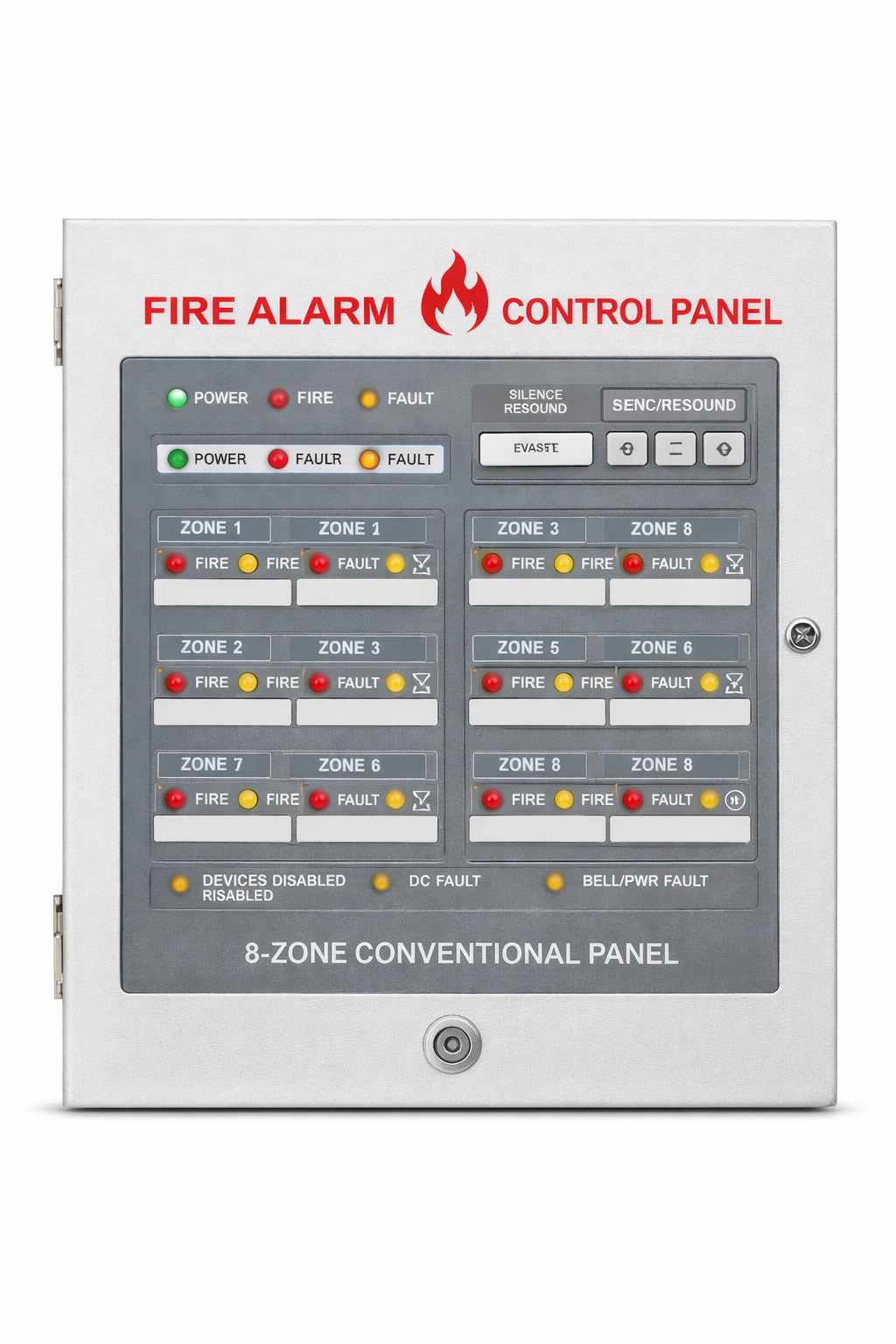 8 Zone Conventional Panel