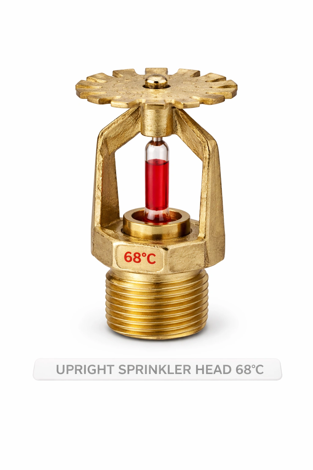 Upright Sprinkler Head (68&deg;C)