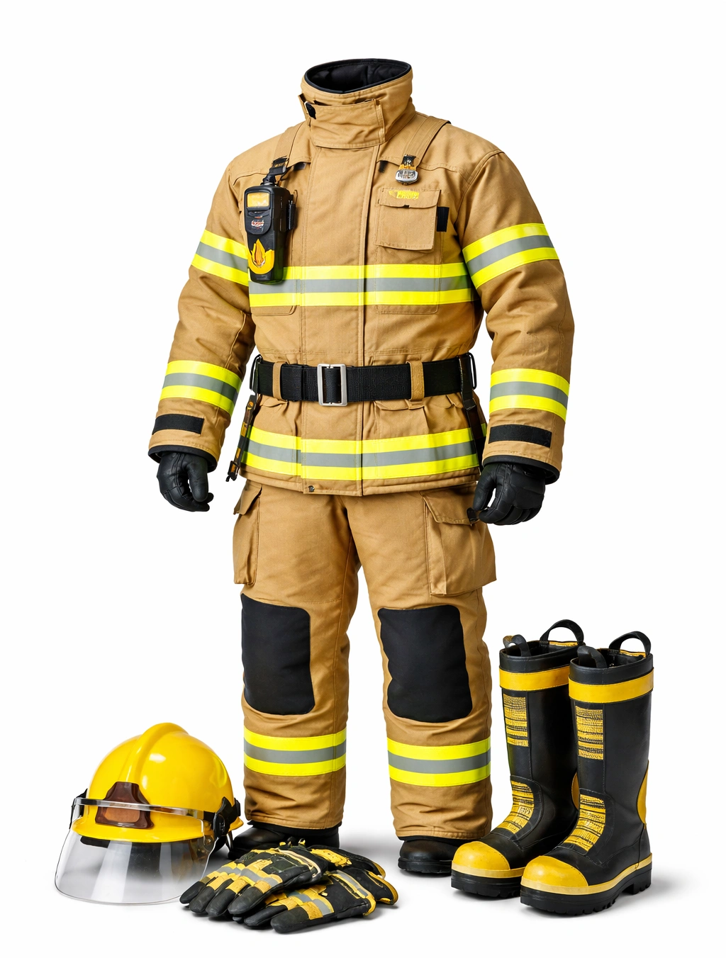 Structural Firefighting Suit (Turnout Gear) – 3 Layer Nomex/Kevlar