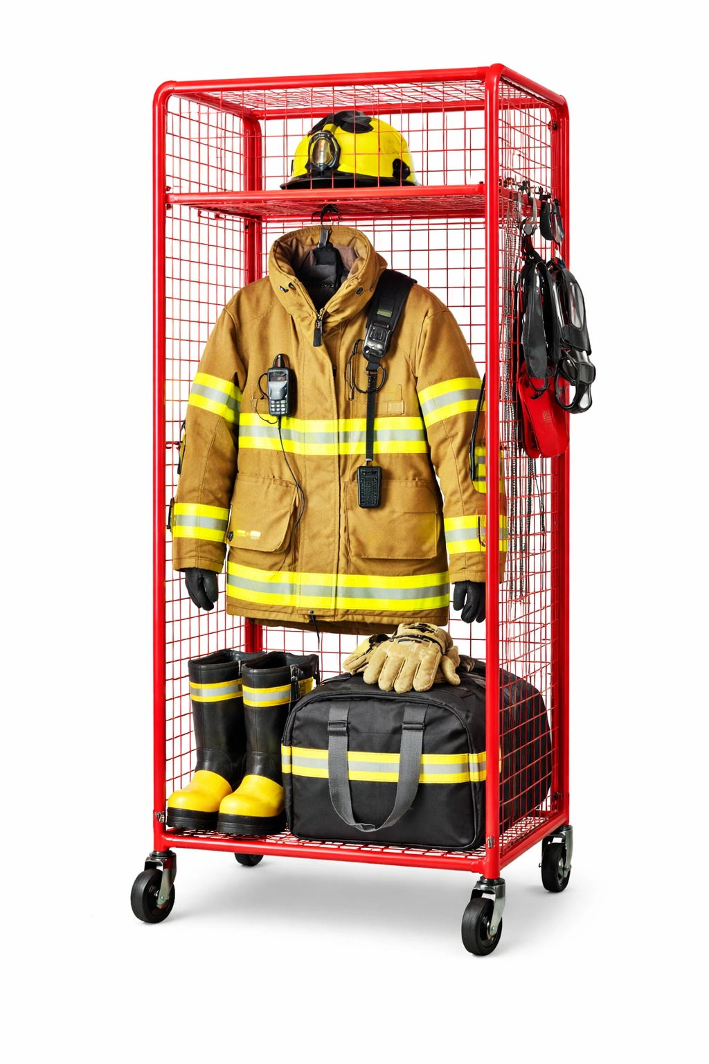 Firefighter PPE Storage Locker (Ventilated)