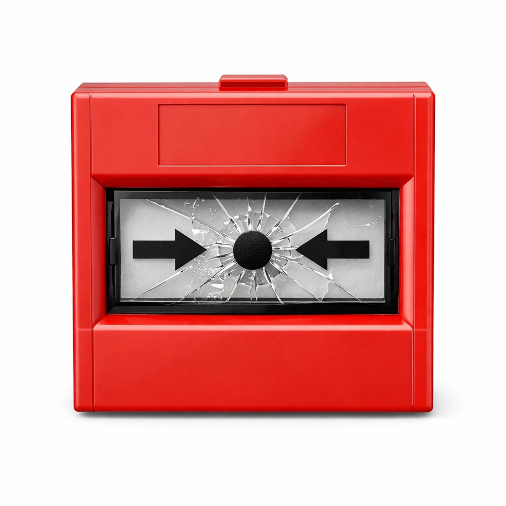 Manual Call Point Break Glass Element &ndash; Frangible Glass & Resettable Plastic