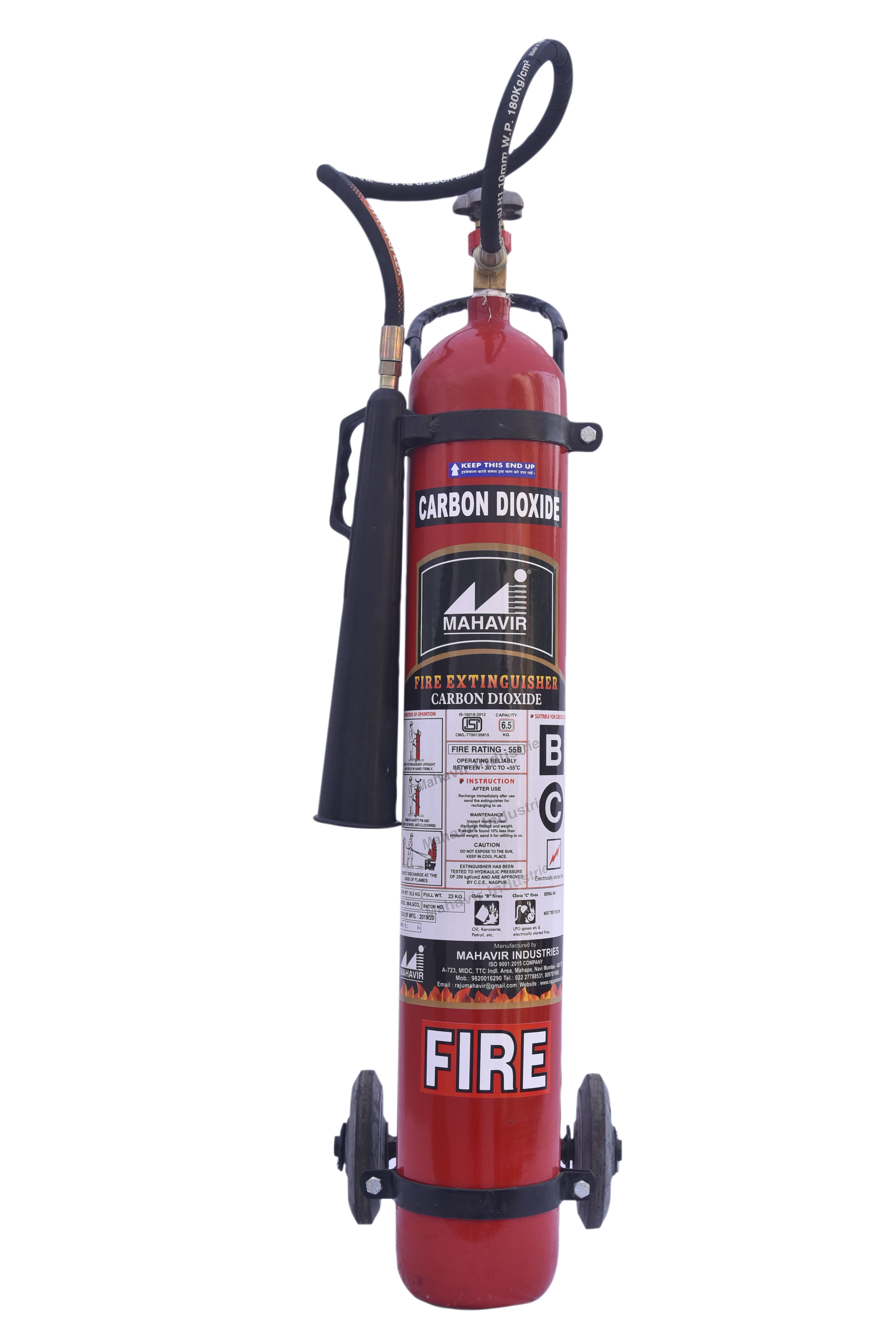 6.5 kg CO₂ Fire Extinguisher
