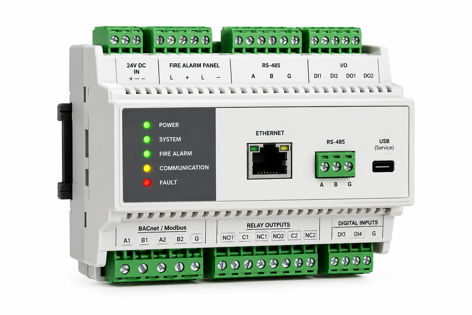 Fire Alarm BACnet BMS Gateway