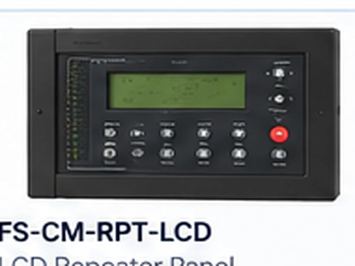 Fire Alarm LCD Repeater Panel