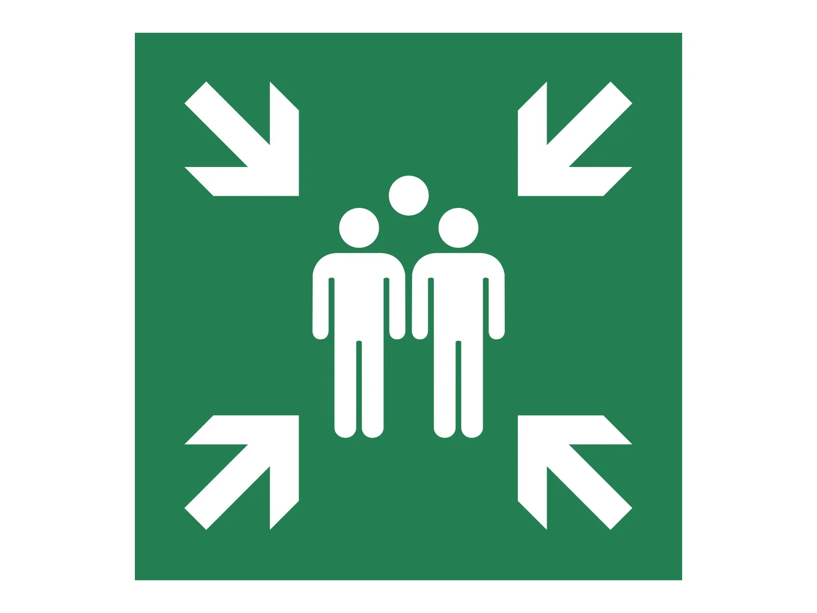 Emergency Assembly Point Sign Board
