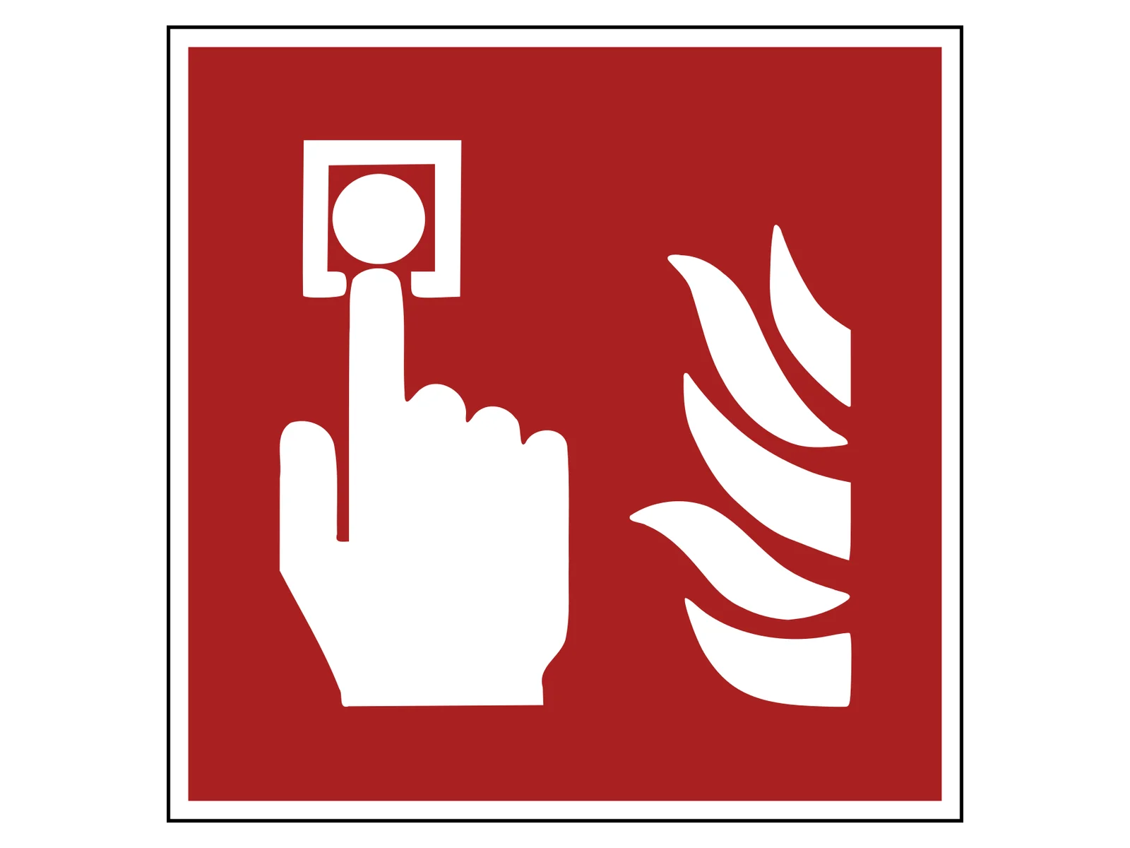Fire Alarm Call Point Sign