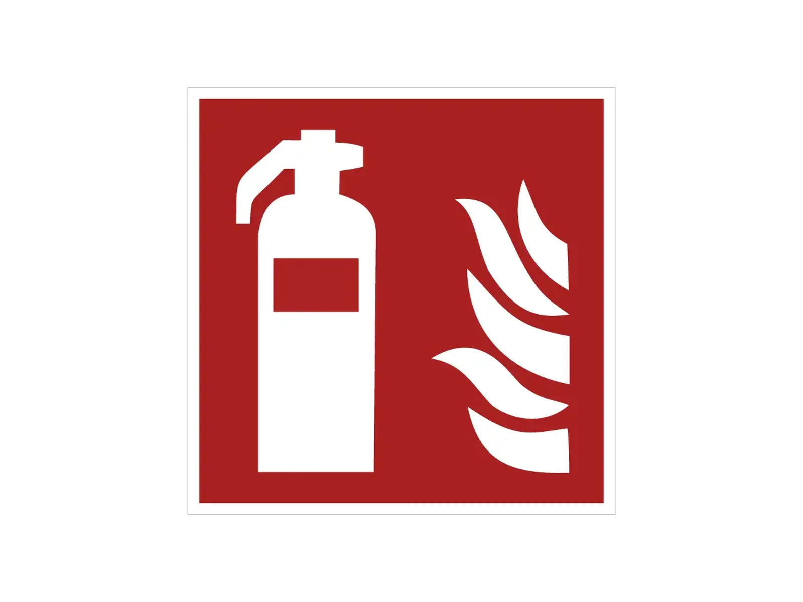 Fire Extinguisher Location Sign