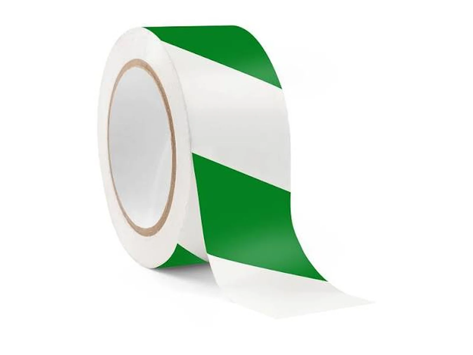 Green and White Safe Exit Floor Marking Tape