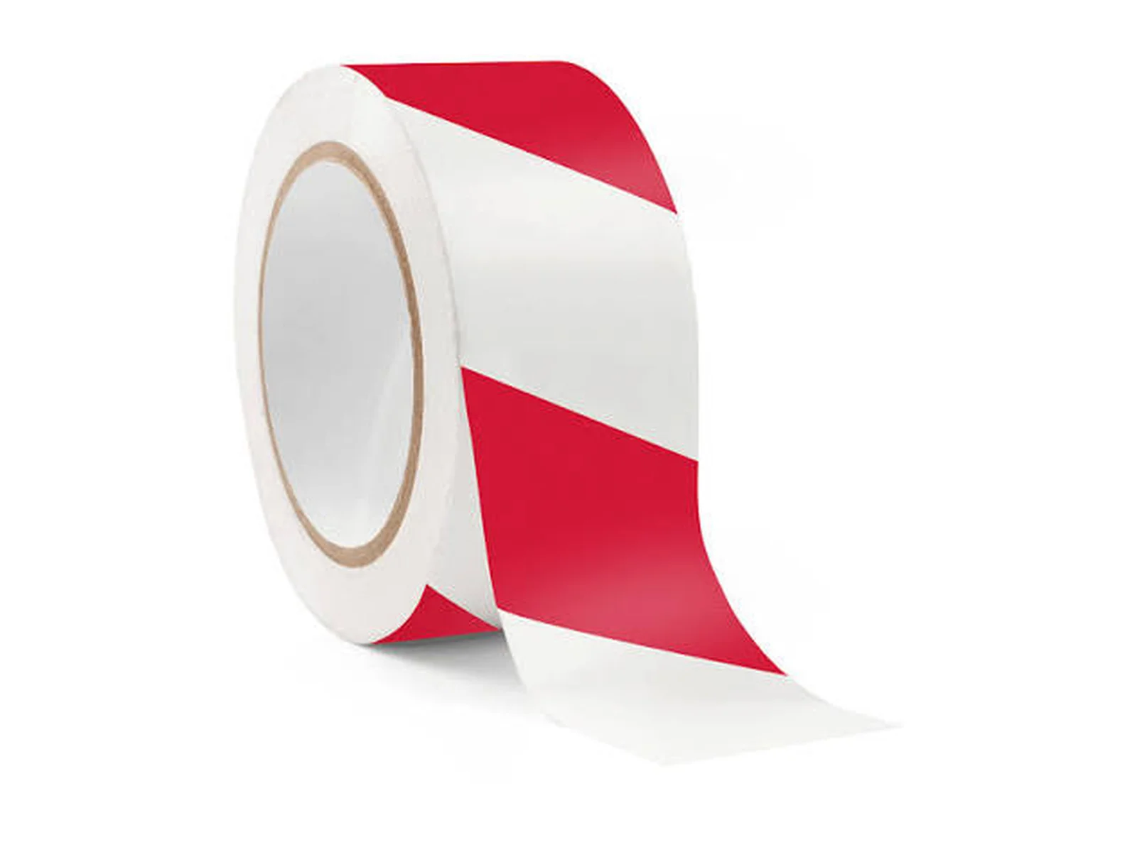 Red and White Fire Equipment Floor Marking Tape